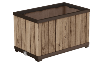 Signature Vertical Storage Shed - Walnut Brown