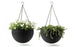 Hanging Planter Set of 2 - Graphite
