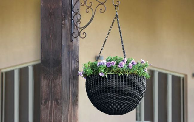 Hanging Planter Set of 2 - Graphite