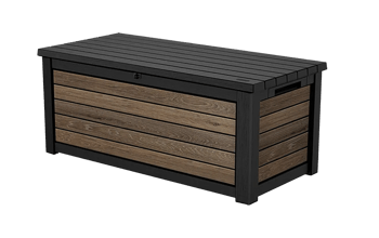 Signature Vertical Storage Shed - Walnut Brown