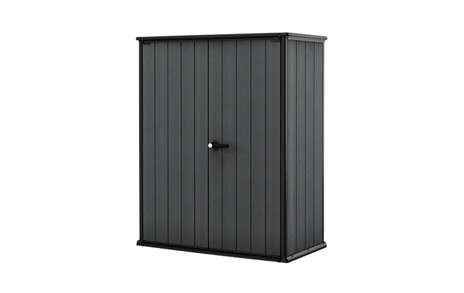 Cortina Alto Storage Shed - Graphite