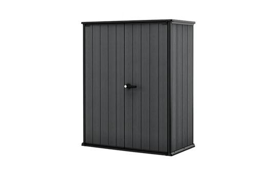 Cortina Alto Storage Shed - Graphite