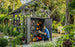 Cortina Alto Storage Shed - Graphite