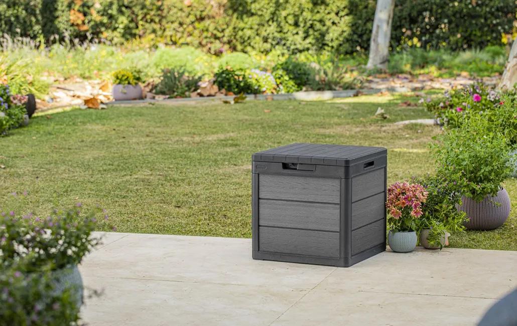 Cortina 30 Gallon Deck Box - Graphite