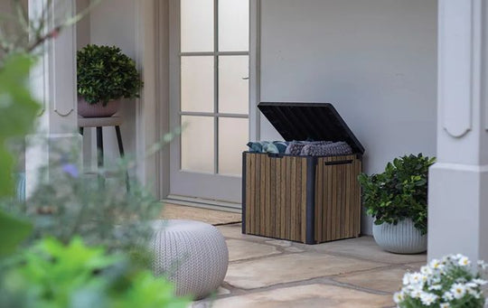 Signature 30 Gallon Deck Box - Walnut Brown