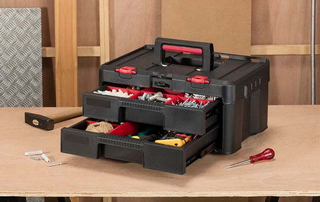 Stack & Roll 2.0 Tool Storage System - Black