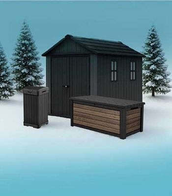 Cozy 3-Piece Patio Seating Set - Brown