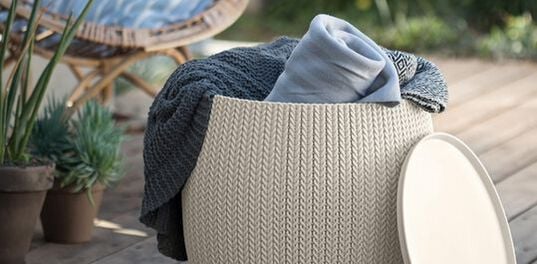 Cozy 3-Piece Patio Seating Set - Brown