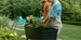 Urban Bloomer 12.7 Gallon Elevated Garden Bed - Graphite