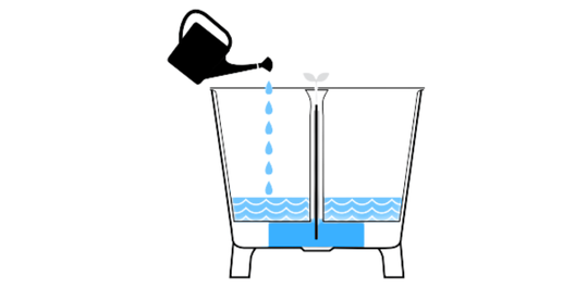 Darwin 29 Gallon Elevated Garden Bed - Graphite