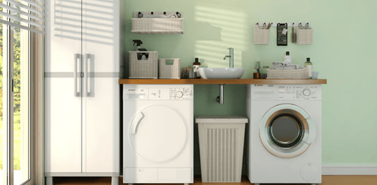 Utility Garage Storage Cabinet - Smoky White