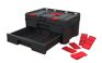 Stack & Roll 2 Drawer Tool Box - Black