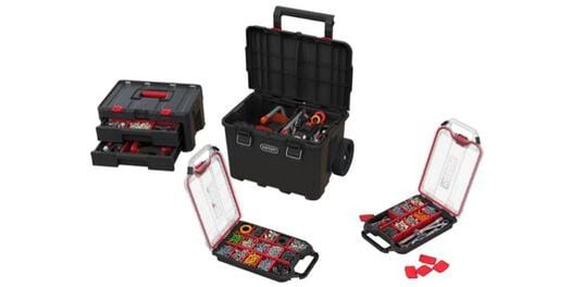 Stack & Roll 2.0 Tool Storage System - Black