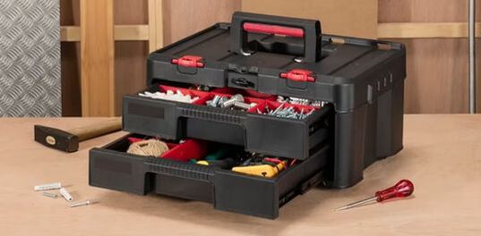 Stack & Roll 2.0 Tool Storage System - Black