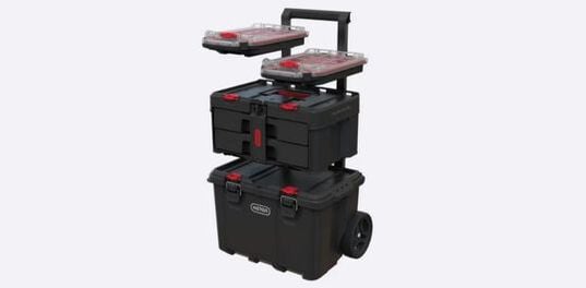 Stack & Roll 2.0 Tool Storage System - Black