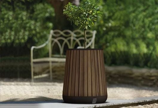 Signature Conical Planter - Rosewood Brown