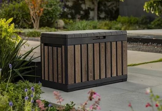 Signature 50 Gallon Deck Box - Walnut Brown