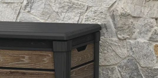 Signature 120 Gallon Deck Box - Walnut Brown