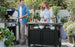Unity XL Outdoor Kitchen Cart with Storage - Graphite