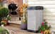 Rockford Outdoor Trash Can - Grey