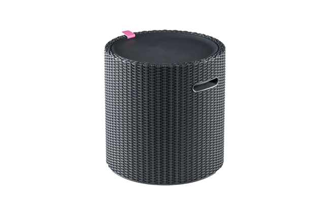 Cooler Side Table - Graphite