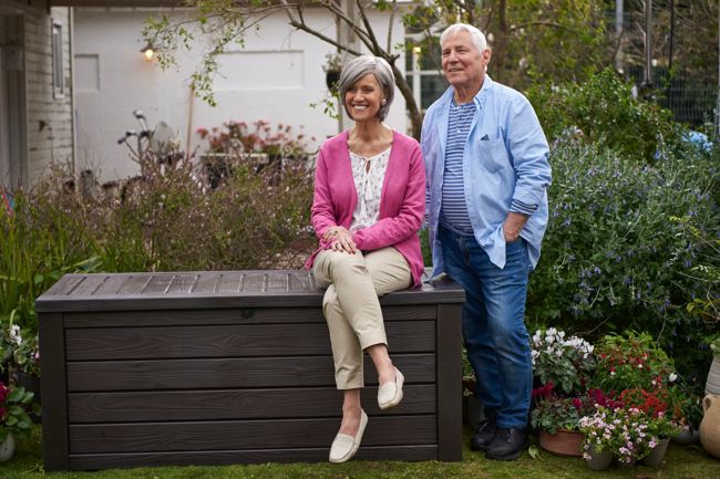 Westwood 150 Gallon Deck Box - Brown