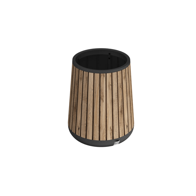Signature Conical Planter - Pine Brown