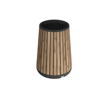 Signature Vertical Storage Shed - Walnut Brown