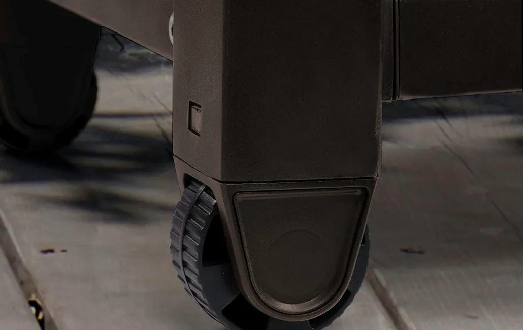 Unity XL Outdoor Kitchen Cart with Storage - Brown