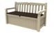Solana 70 Gallon Outdoor Storage Bench - Brown