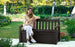 Solana 70 Gallon Outdoor Storage Bench - Brown