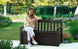 Solana 70 Gallon Outdoor Storage Bench - Brown