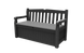 Solana 70 Gallon Outdoor Storage Bench - Grey