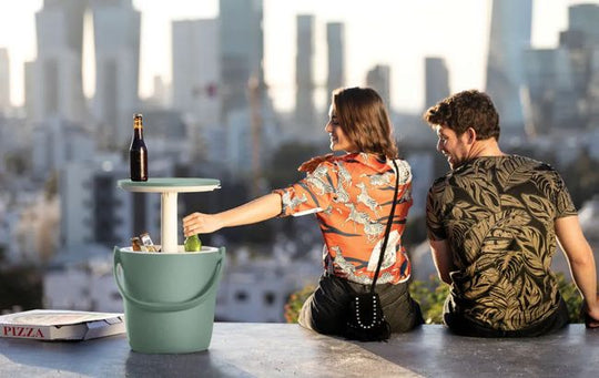 Go Bar Portable 4.3 Gallon Cooler - Green