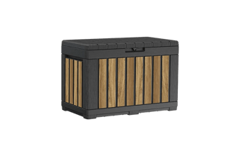 Signature Vertical Storage Shed - Walnut Brown