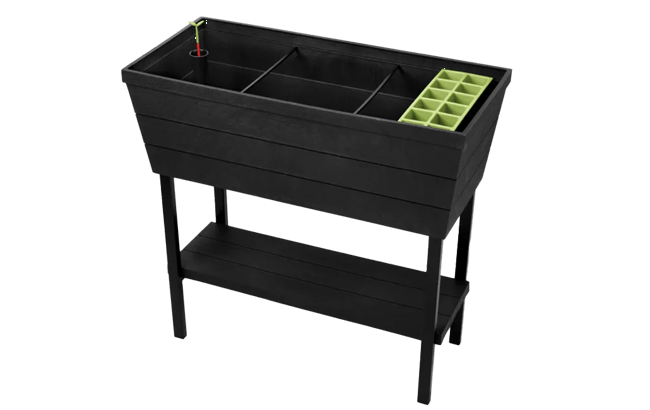 Urban Bloomer 12.7 Gallon Elevated Garden Bed - Graphite