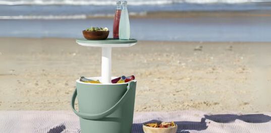 Go Bar Portable 4.3 Gallon Cooler - Green