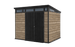 Signature Vertical Storage Shed - Walnut Brown