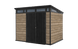 Signature Vertical Storage Shed - Walnut Brown