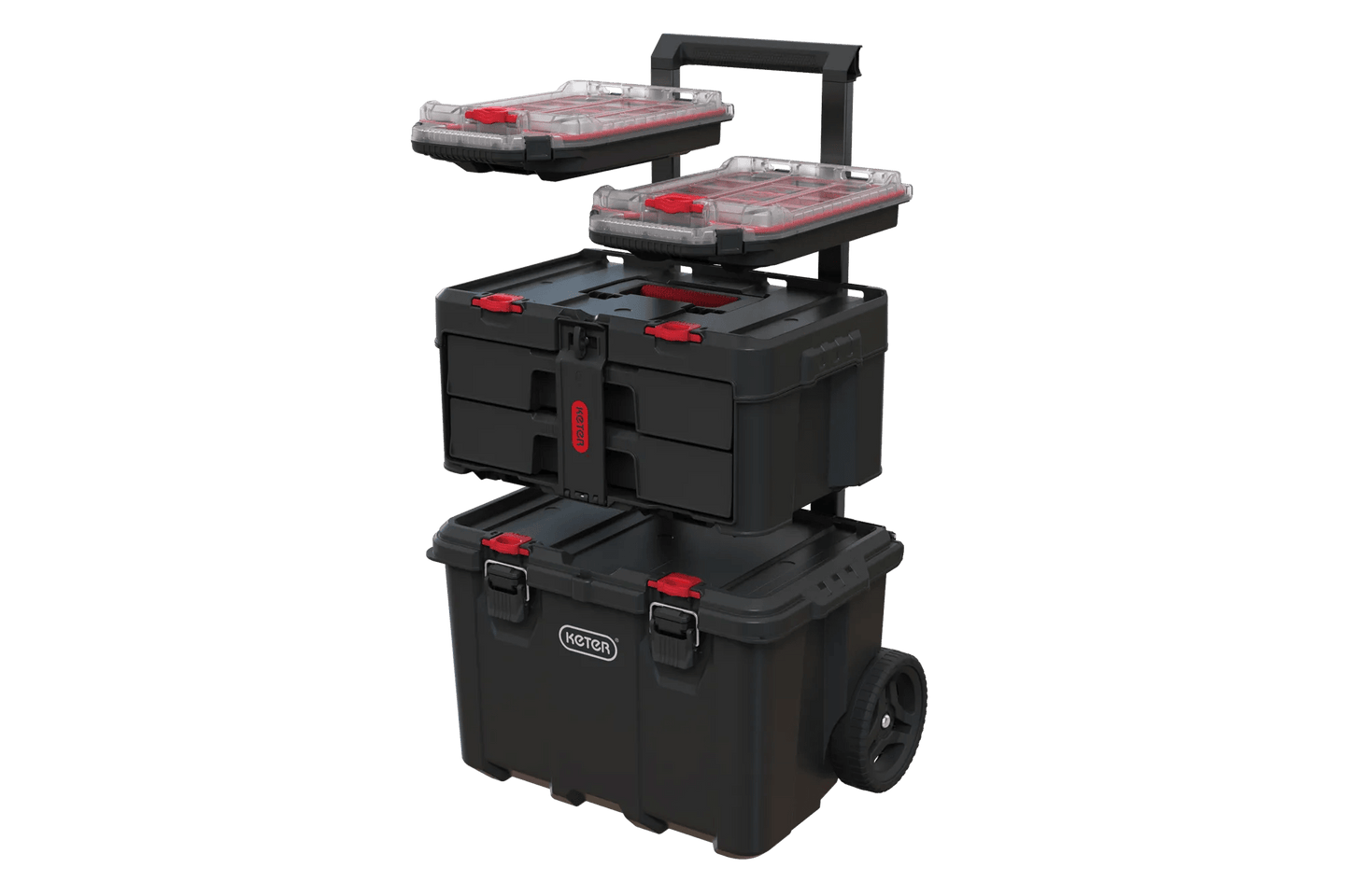 Stack & Roll 2.0 Tool Storage System - Black
