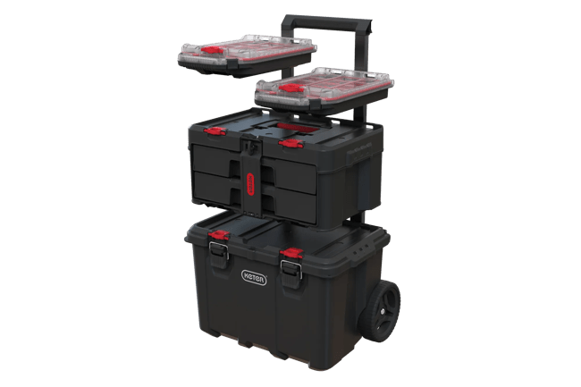 Stack & Roll 2.0 Tool Storage System - Black