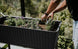 Splendor 31.7 Gallon Elevated Garden Bed - Graphite