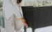 Splendor 31.7 Gallon Elevated Garden Bed - Graphite