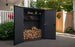 Signature Vertical Storage Shed - Walnut Brown