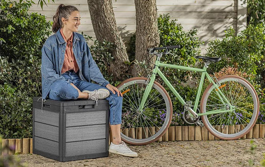 Cortina 30 Gallon Deck Box - Graphite