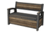 Signature 60 Gallon Outdoor Storage Bench - Walnut Brown