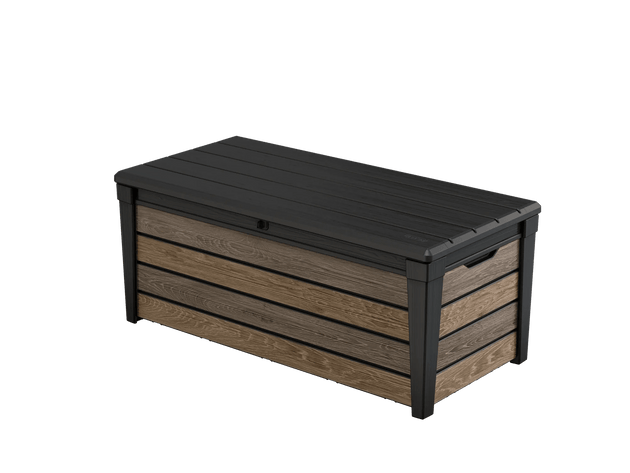 Signature 120 Gallon Deck Box - Walnut Brown