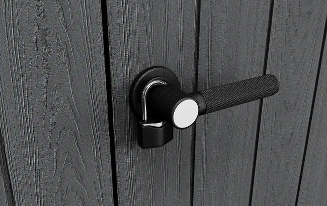 Cortina Alto Storage Shed - Graphite