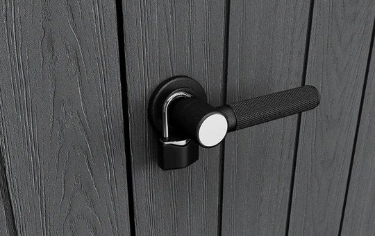 Cortina Alto Storage Shed - Graphite