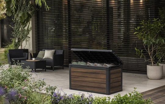 Signature 100 Gallon Deck Box - Rosewood Brown